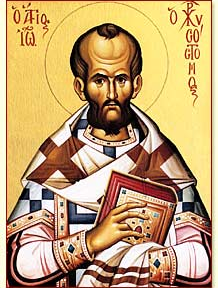 November 13, 2016 </br>Twenty-sixth Sunday after Pentecost, Octoechos Tone 1; Our Holy Father John Chrysostom (the Golden-Mouthed), Archbishop of Constantinople (407)
