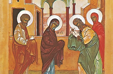 February 2, 2014 </br>Sunday of Zacchaeus, Octoechos Tone 4 </br>The Encounter of our Lord God and Saviour Jesus Christ
