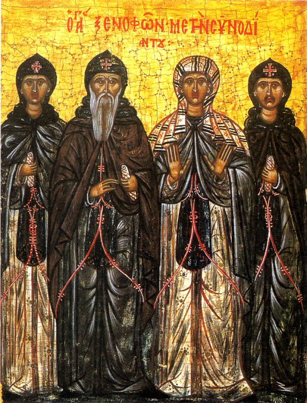 January 26, 2014 </br>31st Sunday after Pentecost, Octoechos Tone 3 </br>Our Venerable Father Xenophon and His Wife Maria