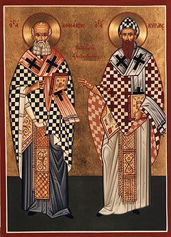 January 18, 2015 </br>Sunday of Zacchaeus, Octoechos Tone 7 <br>Our Holy Fathers and Archbishops of Alexandria Athanasius and Cyril