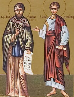 January 22, 2017 </br>36th Sunday after Pentecost, Octoechos, Tone 3; The Holy Apostle Timothy; the Holy Venerable-Martyr Anastasius the Persian (628)
