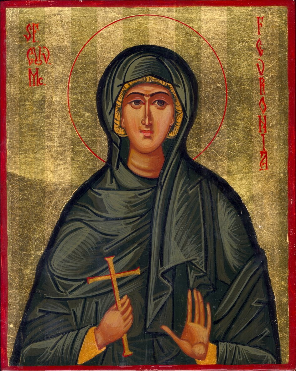 June 25, 2017 </br>Third Sunday after Pentecost, Octoechos Tone 2; The Holy Venerable-Martyr Febronia